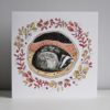Sleepy Badger Card