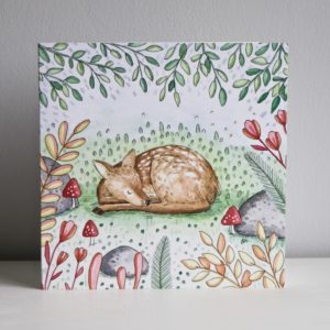 Woodland Fawn Card
