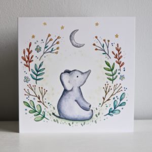 Baby Elephant Card