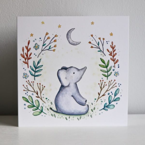Baby Elephant Card