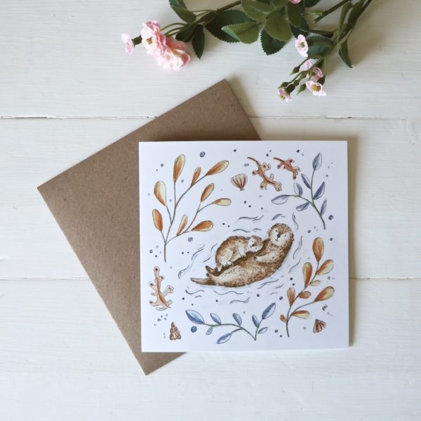 Sea Otters Card - Image 2