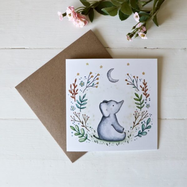 Baby Elephant Card - Image 2