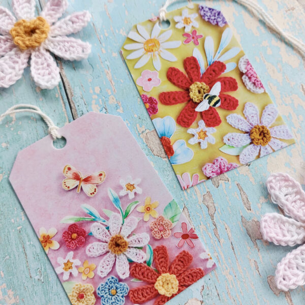 Crochet Meadow Gift Tags - Image 2