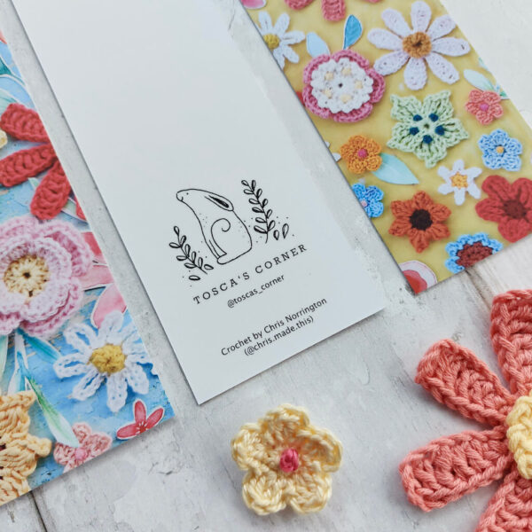Crochet Meadow Bookmarks - Pack of 3 - Image 5