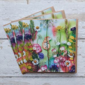 Meadow Mouse Cards - Pack of 3