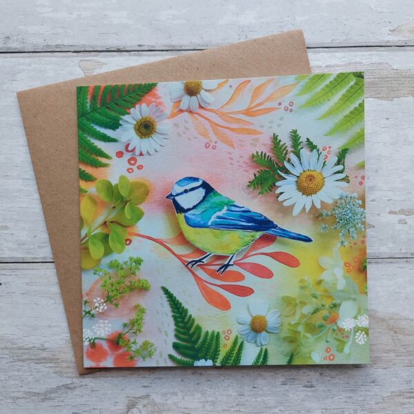Nature Collage Cards - Pack of 4 - Image 3
