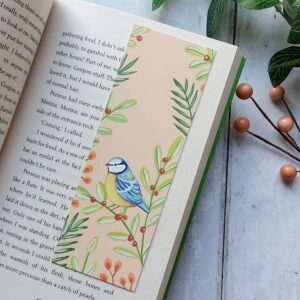 Blue Tit Bookmark
