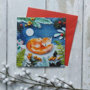 Winter Fox Card