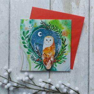 Winter Owl Card
